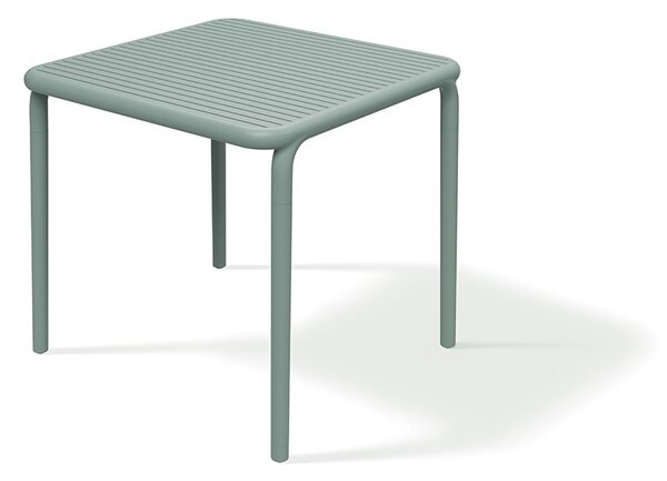 Prosperplast Zahradní jídelní stůl BRENES 79,5x79,5x75,5 cm zelený