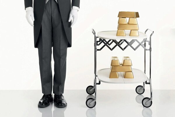 Kartell designové servírovací stolky Gastone