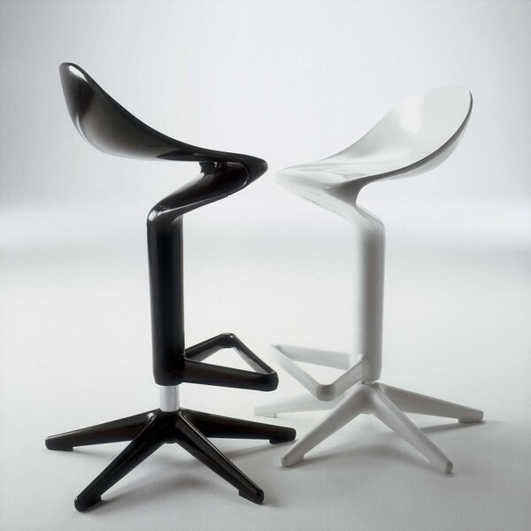 Kartell designové barové židle Spoon Stool