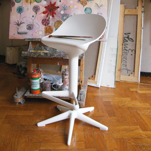 Kartell designové barové židle Spoon Stool