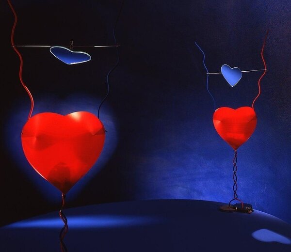 Ingo Maurer designové stojací lampy One From The Heart