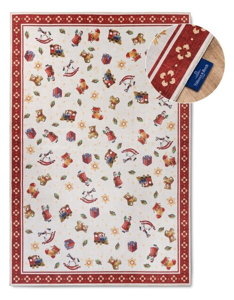 Červený koberec s vánočním motivem 160x230 cm Red Christmas – Villeroy&Boch