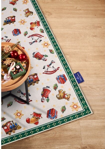 Zelený běhoun s vánočním motivem 80x200 cm Green Christmas – Villeroy&Boch