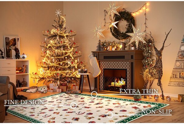 Zelený koberec s vánočním motivem 160x230 cm Green Christmas – Villeroy&Boch