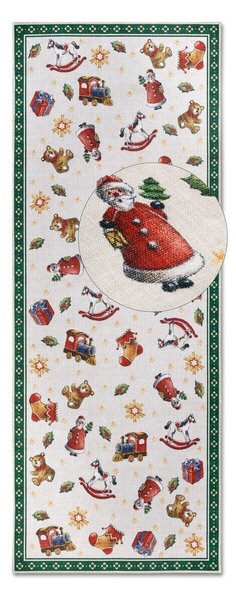 Zelený běhoun s vánočním motivem 80x200 cm Green Christmas – Villeroy&Boch