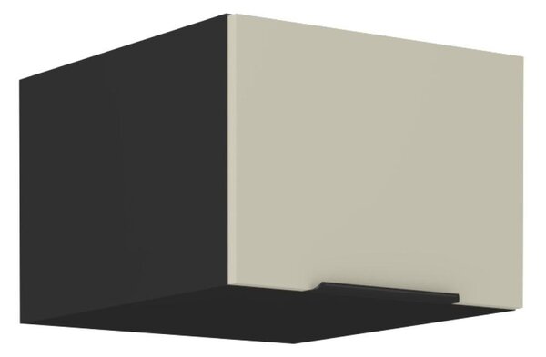 Horní kuchyňská skříňka Arikona 50 NAGU 36 1F (kašmír + černá). 1097054