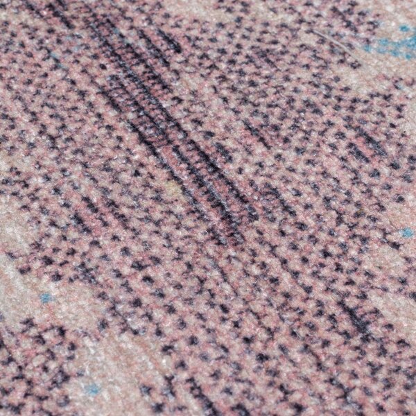 Modro-fialový pratelný běhoun s příměsí recyklovaných vláken 60x230 cm Reid – Flair Rugs