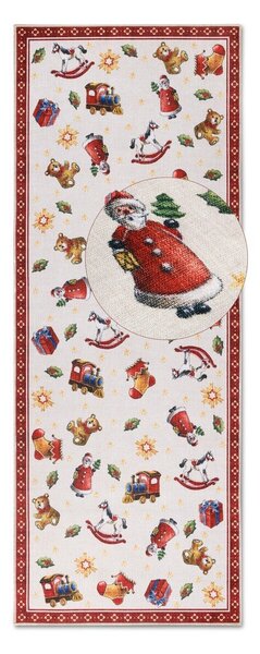 Červený běhoun s vánočním motivem 80x200 cm Red Christmas – Villeroy&Boch
