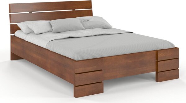 Prodloužená postel Sandemo - buk , Buk přírodní, 120x220 cm