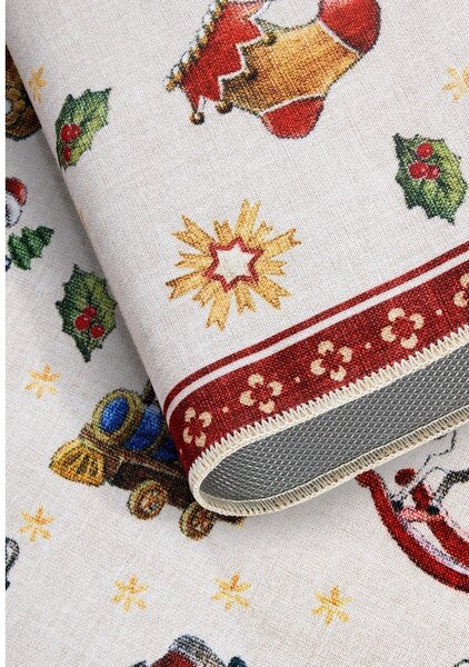 Červený běhoun s vánočním motivem 80x200 cm Red Christmas – Villeroy&Boch