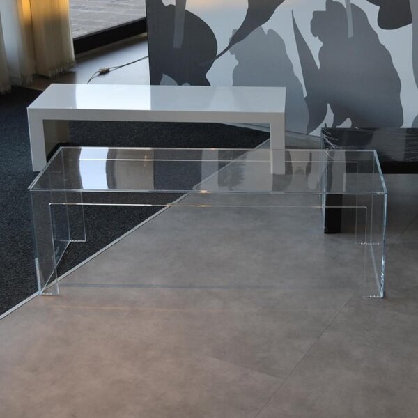 Kartell designové konferenční stoly Invisible Side (31.5 cm)
