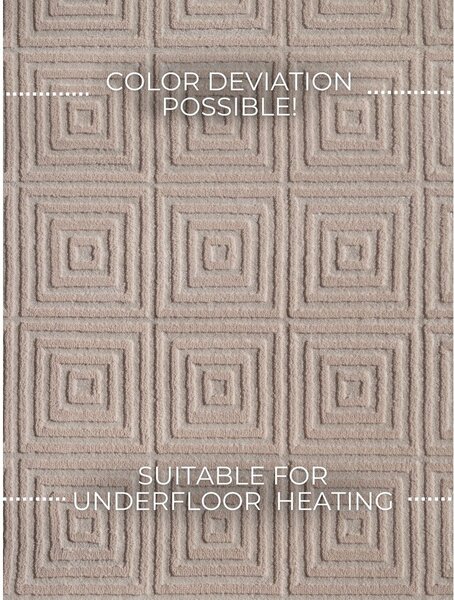 Béžový běhoun 80x240 cm Perles Tourmaline – Elle Decoration