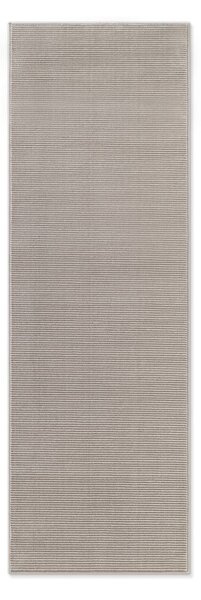 Šedo-krémový běhoun 80x240 cm Perles Dolomite – Elle Decoration