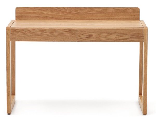Pracovní stůl s deskou v dekoru jasanového dřeva 60x120 cm Arandu – Kave Home