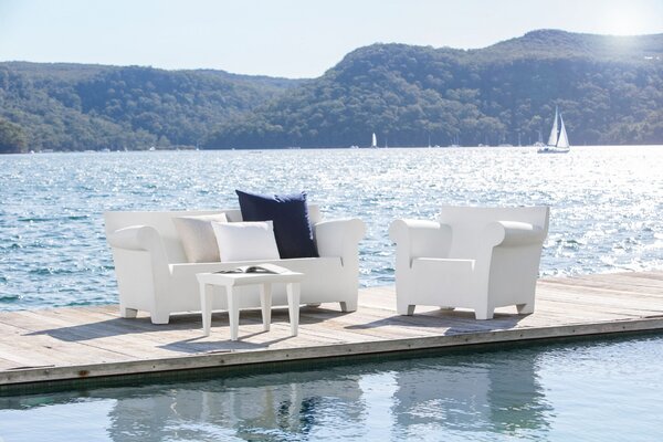 Kartell designové zahradní stoly Bubble Club Table