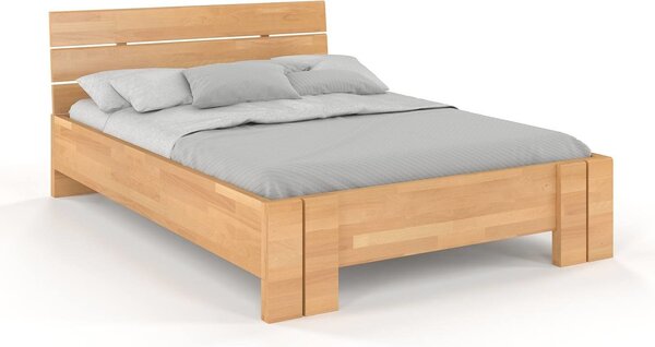 Buková postel Arhus - zvýšená , 200x200 cm