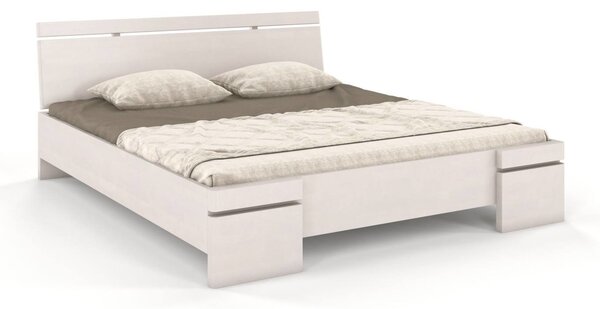 Buková postel Sparta - zvýšená , Buk přírodní, 140x200 cm