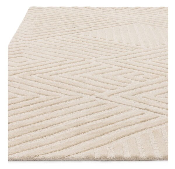 Krémový vlněný koberec 200x290 cm Hague – Asiatic Carpets