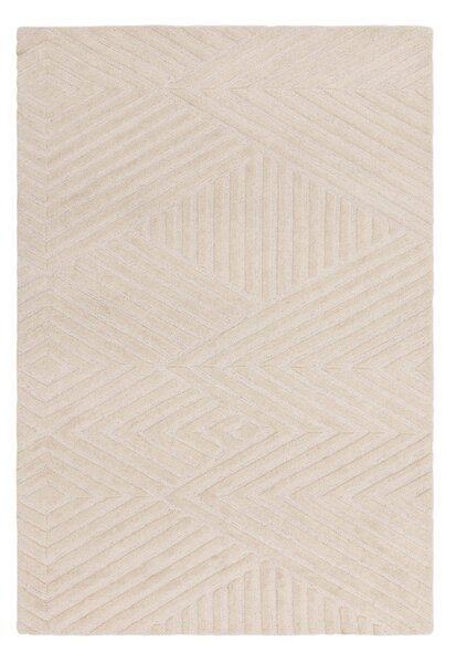 Krémový vlněný koberec 200x290 cm Hague – Asiatic Carpets
