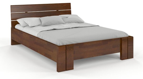 Zvýšená postel Arhus - borovice , Borovice přírodní, 200x200 cm