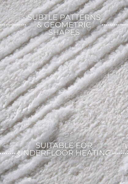 Krémový běhoun 80x240 cm Bartoux Cream White – Elle Decoration