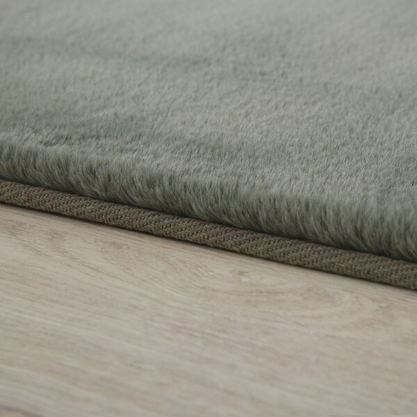 Zelený pratelný koberec 60x110 cm Pouffy – Ayyildiz Carpets
