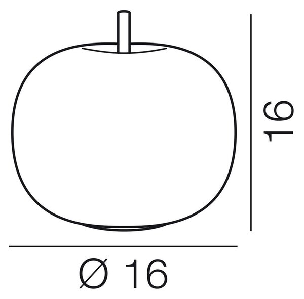KDLN designové stolní lampy Kushi Table 16