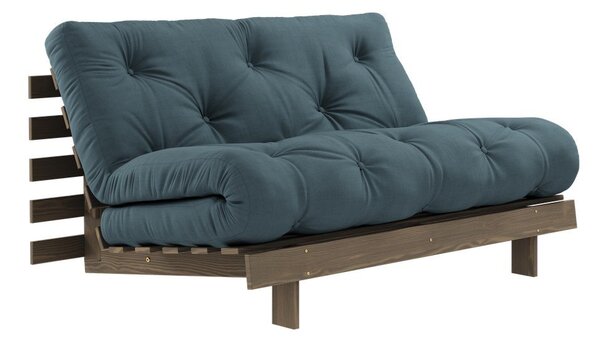 Rozkládací pohovka v petrolejové barvě 140 cm Roots – Karup Design