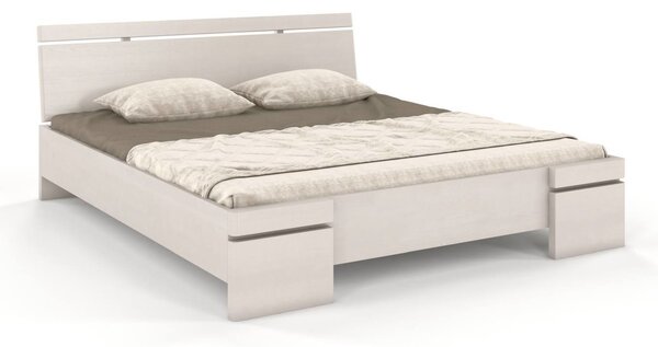 Zvýšená postel Sparta - borovice , Borovice přírodní, 200x200 cm