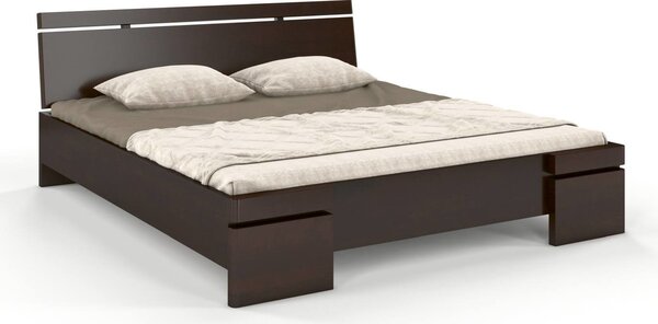 Zvýšená postel Sparta - borovice , Borovice přírodní, 120x200 cm