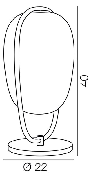 KDLN designové stolní lampy Lanna Table