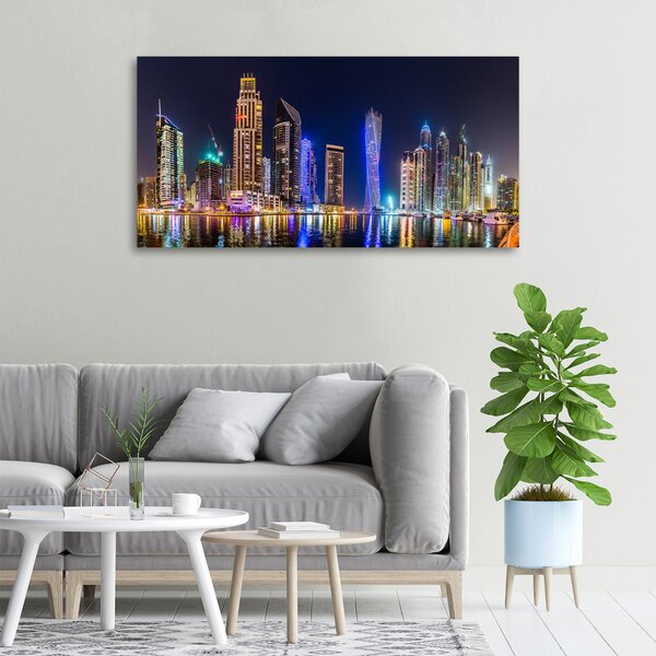 Foto obraz na plátně Noční Dubai oc-64879724