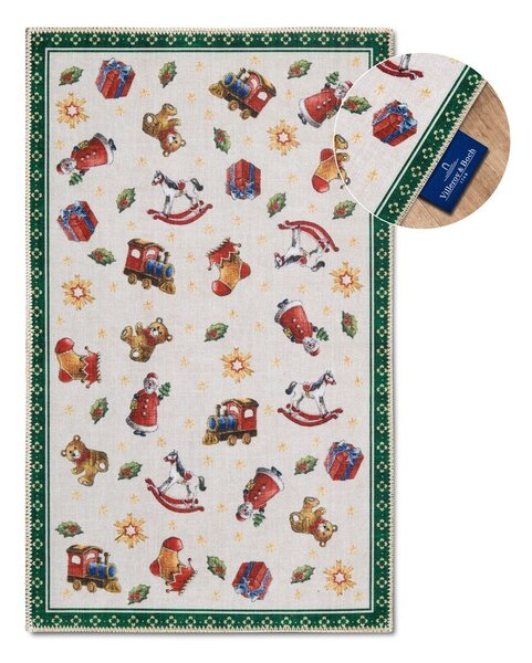 Zelený koberec s vánočním motivem 50x80 cm Green Christmas – Villeroy&Boch