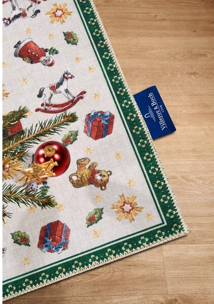 Zelený koberec s vánočním motivem 50x80 cm Green Christmas – Villeroy&Boch