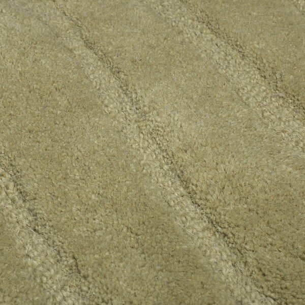 Khaki ručně tkaný vlněný běhoun 60x230 cm Mesmerise Sage – Flair Rugs