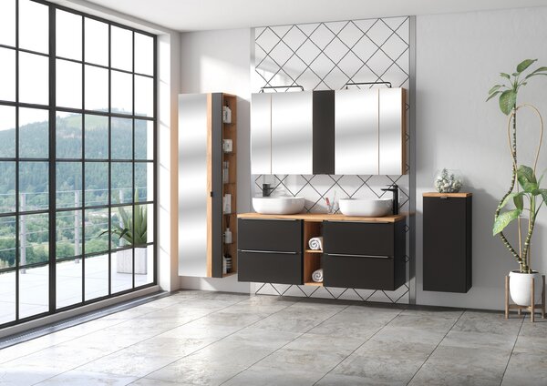 Comad Koupelnová skříňka pod umyvadlo Capri Cosmos 60 černá