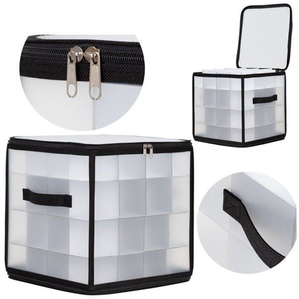 Úložný box na vánoční ozdoby 30x30x 30 cm SPRINGOS CA1468