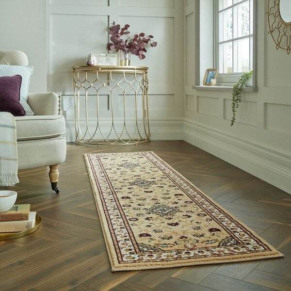 Béžový běhoun 60x230 cm Sherborne – Flair Rugs