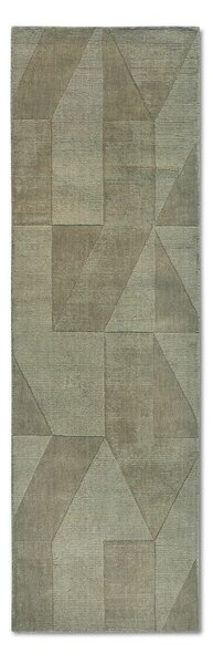 Zelený ručně tkaný vlněný běhoun 80x250 cm Ursule – Villeroy&Boch