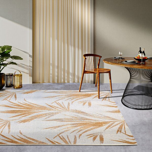 Venkovní koberec v bílo-zlaté barvě 160x235 cm Leonie – Villeroy&Boch