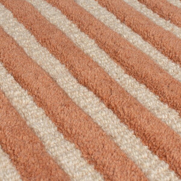 Ručně tkaný vlněný koberec v terakotové barvě 150x240 cm Lozenge Terracotta – Flair Rugs