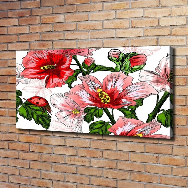Moderní fotoobraz canvas na rámu Ibišek oc-65039906
