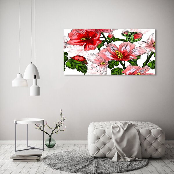 Moderní fotoobraz canvas na rámu Ibišek oc-65039906