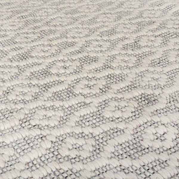 Šedo-béžový vlněný koberec Flair Rugs Dream, 120 x 170 cm