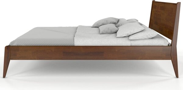 Zvýšená postel Radom - borovice Odstín moření: Palisander, Rozměr: 120x200