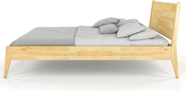 Zvýšená postel Radom - borovice Odstín moření: Palisander, Rozměr: 120x200