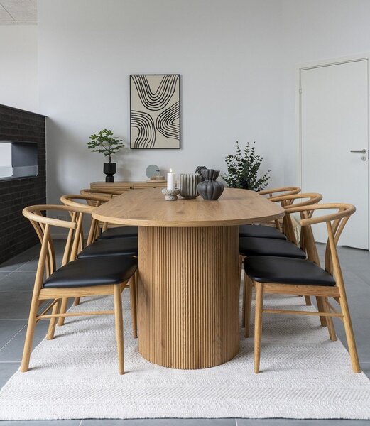 Jídelní stůl v dekoru topolu 100x210 cm Boavista – House Nordic