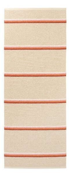 Vnitřní a venkovní běhoun v cihlové barvě/krémový 70x180 cm Olle Brick Cream – Pappelina