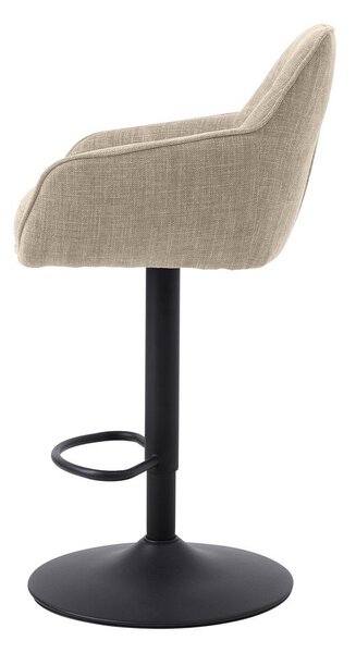 Krémové barové židle v sadě 2 ks (výška sedáku 69 cm) Avola – Unique Furniture