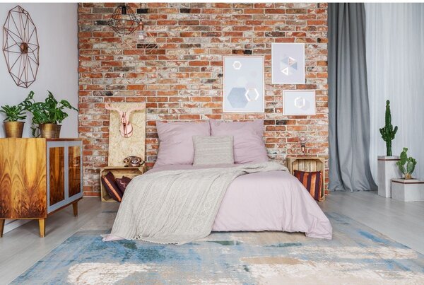 Modrý koberec 133x190 cm Sensi Zashi – FD